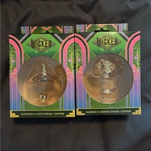 Wicked straw toppers